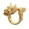 Bikerringshop 14K Yellow Gold Dragon Ring 1 Bikerringshop 14K Yellow Gold Dragon Ring -Outlet Rings Store 14k yellow gold dragon ring 7