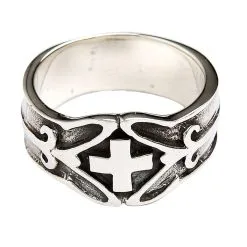 Bikerringshop Sterling Silver Celtic Cross Band Ring -Outlet Rings Store 4a9bd8a9 5974 41d4 9995 d795614e8246 1DEEP7