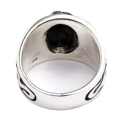 Bikerringshop Sterling Silver Flame Skull Crossbones Ring 17 Bikerringshop Sterling Silver Flame Skull Crossbones Ring -Outlet Rings Store 571b5f23 339a 47f3 a7a6 ecf4d651a5df 7KZB4Y