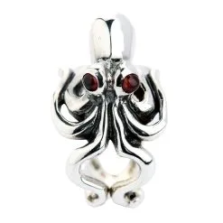 Bikerringshop Sterling Silver Octopus Ladies Ring