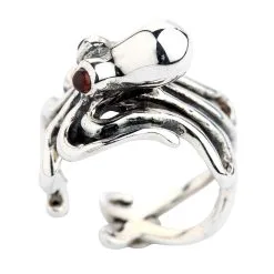 Bikerringshop Sterling Silver Octopus Ladies Ring 12 Bikerringshop Sterling Silver Octopus Ladies Ring -Outlet Rings Store 925 silver octopus ring 4