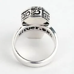 Bikerringshop Sterling Silver Skull Skeleton Coffin Gothic Ring 18 Bikerringshop Sterling Silver Skull Skeleton Coffin Gothic Ring -Outlet Rings Store BRK022022 26 8738