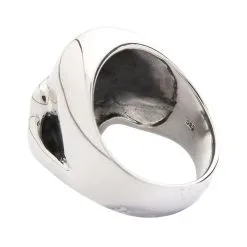 Bikerringshop Sterling Silver Blue Topaz Eye Skull Ring 18 Bikerringshop Sterling Silver Blue Topaz Eye Skull Ring -Outlet Rings Store BRK052022 24 2946