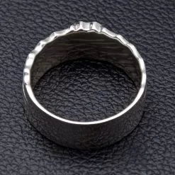 Bikerringshop Sterling Silver Band Horseshoes Star Rings -Outlet Rings Store Horseshoes Star Ring 5