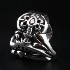 Bikerringshop Heavy Sterling Silver Sword Men's Ring -Outlet Rings Store IMG 0455