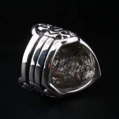 Bikerringshop Sterling Silver Gold Sword Heavy Biker Rings 19 Bikerringshop Sterling Silver Gold Sword Heavy Biker Rings -Outlet Rings Store IMG 0754