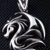Bikerringshop 925 Sterling Silver Dragon Wolf Pendant 1 Bikerringshop 925 Sterling Silver Dragon Wolf Pendant -Outlet Rings Store IMG 2434