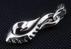 Bikerringshop Tribal Fishhook Sterling Silver Men's Pendants -Outlet Rings Store IMG 2605