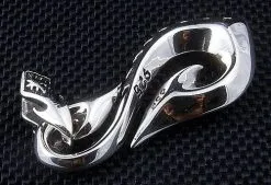 Bikerringshop Tribal Fishhook Sterling Silver Men's Pendants -Outlet Rings Store IMG 2607