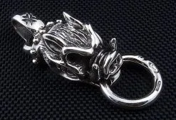 Bikerringshop Sterling Silver Boar Mens Pendant 15 Bikerringshop Sterling Silver Boar Mens Pendant -Outlet Rings Store IMG 2728