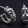 Bikerringshop Sterling Silver Multi Skull Earrings -Outlet Rings Store IMG 3293