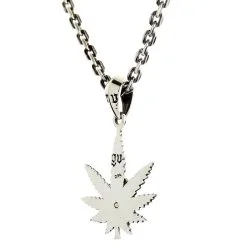 Bikerringshop Sterling Silver Praying Hands Marijuana Pendant Necklace 15 Bikerringshop Sterling Silver Praying Hands Marijuana Pendant Necklace -Outlet Rings Store Praying Hands Marijuana necklace 4