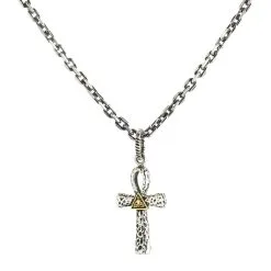 Bikerringshop All-seeing Eye Of God Ankh Pendant -Outlet Rings Store all seeing eye of God ankh necklace 6