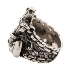 Bikerringshop 925 Sterling Silver Anchor Mens Ring 13 Bikerringshop 925 Sterling Silver Anchor Mens Ring -Outlet Rings Store anchor mens ring 5