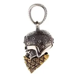 Bikerringshop Bandana Biker Skull Pendant -Outlet Rings Store bandana biker skull pendant 4