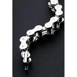 Bikerringshop Sterling Silver Big Bike Chain Bracelet 14 Bikerringshop Sterling Silver Big Bike Chain Bracelet -Outlet Rings Store big bike chain bracelet 5