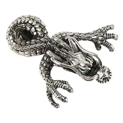 Bikerringshop 925 Sterling Silver Big Dragon Pendants 5 Bikerringshop 925 Sterling Silver Big Dragon Pendants - Image 3