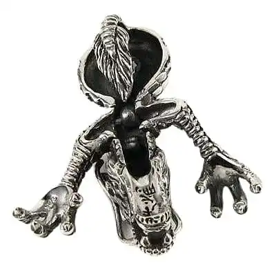 Bikerringshop 925 Sterling Silver Big Dragon Pendants 6 Bikerringshop 925 Sterling Silver Big Dragon Pendants - Image 4