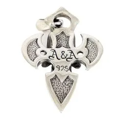 Bikerringshop Big Silver Armor Skull Pendant Necklace -Outlet Rings Store big skull pendant necklace 4