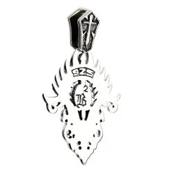 Bikerringshop Sterling Silver Blade Skull Pendant 12 Bikerringshop Sterling Silver Blade Skull Pendant -Outlet Rings Store blade skull pendant 3 b6280864 ccce 4c93 9e3f 2218c631b0cc