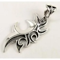Bikerringshop Blade Tribal Mens Pendant -Outlet Rings Store blade tribal mens pendant 4