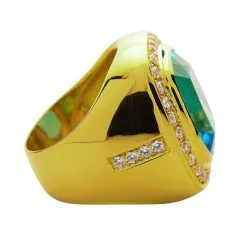 Bikerringshop Mens Huge Natural Blue Topaz Ring 21 Bikerringshop Mens Huge Natural Blue Topaz Ring -Outlet Rings Store blue topaz mens ring 6