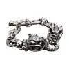 Bikerringshop Sterling Silver Boar Head Mens Bracelet 1 Bikerringshop Sterling Silver Boar Head Mens Bracelet -Outlet Rings Store boar head bracelet
