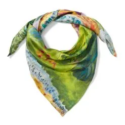 The Metropolitan Museum Of Art Bonnard Garden Square Silk Scarf -Outlet Rings Store bonnard garden square silk scarf 3