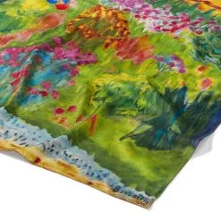 The Metropolitan Museum Of Art Bonnard Garden Square Silk Scarf -Outlet Rings Store bonnard garden square silk scarf 4