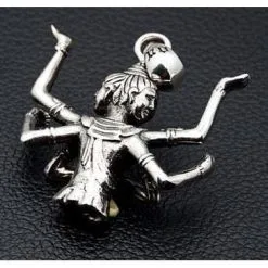 Bikerringshop Sterling Silver Brahma Hindu God Pendant -Outlet Rings Store brahma hindu god pendant 4