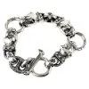 Bikerringshop Silver Bulldog Head Bracelet 2 Bikerringshop Silver Bulldog Head Bracelet -Outlet Rings Store bulldog head bracelet