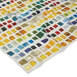 The Metropolitan Museum Of Art Byzantine Tesserae Oblong Silk Scarf 9 The Metropolitan Museum Of Art Byzantine Tesserae Oblong Silk Scarf -Outlet Rings Store byzantine tesserae oblong silk scarf 2