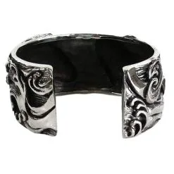 Bikerringshop Silver Carp Koi Fish Cuff Bracelet 13 Bikerringshop Silver Carp Koi Fish Cuff Bracelet -Outlet Rings Store carp koi fish cuff bracelet 5