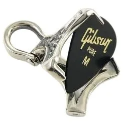 Bikerringshop Sterling Silver Tribal Carved Guitar Pick Holder Pendant -Outlet Rings Store carved guitar pick holder pendant 4