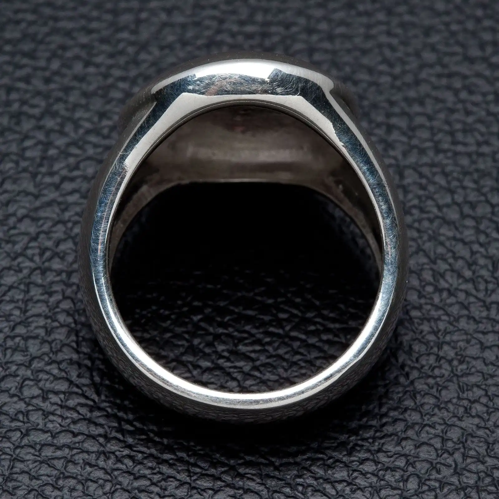 Bikerringshop Amethyst Silver Cross Christian Ring 8 Bikerringshop Amethyst Silver Cross Christian Ring - Image 6