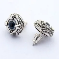 Bikerringshop Sterling Silver Claw Eye Eyeball Earrings -Outlet Rings Store claw eyeball earrings 5