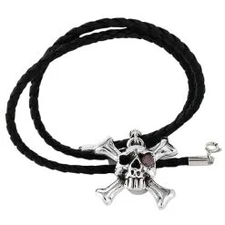 Bikerringshop Sterling Silver Crossbones Skull Pendant Necklace -Outlet Rings Store crossbone skull pendant 3