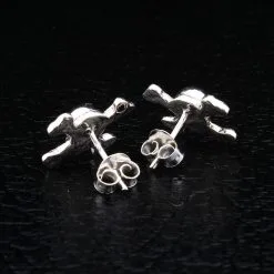 Bikerringshop Sterling Silver Crossbones Skull Studs Earrings 11 Bikerringshop Sterling Silver Crossbones Skull Studs Earrings -Outlet Rings Store crossbones skull studs 4