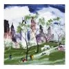 The Metropolitan Museum Of Art Dehn Spring In Central Park Square Silk Scarf -Outlet Rings Store dehn spring in central park square silk scarf