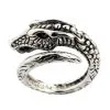 Bikerringshop Sterling Silver Dragon Mens Band Ring -Outlet Rings Store dragon band ring 4