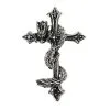 Bikerringshop Sterling Silver Dragon Cross Pendant 2 Bikerringshop Sterling Silver Dragon Cross Pendant -Outlet Rings Store dragon cross pendant