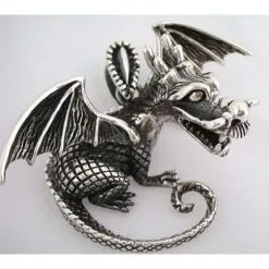 Bikerringshop Silver Dragon Knight Pendant -Outlet Rings Store dragon knight pendant 5
