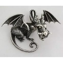 Bikerringshop Silver Dragon Knight Pendant -Outlet Rings Store dragon knight pendant 6