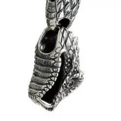 Bikerringshop Sterling Silver Dragon Mens Bracelet 26 Bikerringshop Sterling Silver Dragon Mens Bracelet -Outlet Rings Store dragon mens bracelet 11