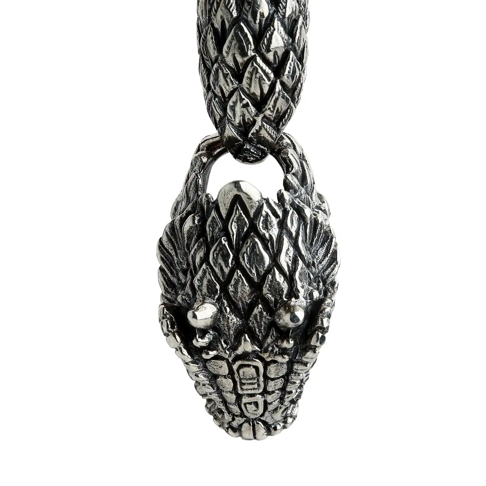 Bikerringshop Sterling Silver Dragon Mens Bracelet 15 Bikerringshop Sterling Silver Dragon Mens Bracelet - Image 13