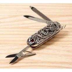 Bikerringshop Sterling Silver Dragon Swiss Army Knife Pendant 14 Bikerringshop Sterling Silver Dragon Swiss Army Knife Pendant -Outlet Rings Store dragon swiss army knife 6