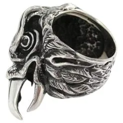 Bikerringshop Sterling Silver Heavy Harley Eagle Rings 12 Bikerringshop Sterling Silver Heavy Harley Eagle Rings -Outlet Rings Store eagle rings 5