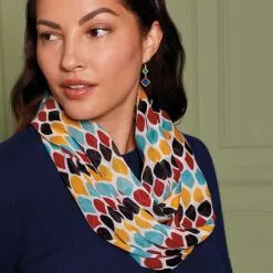 The Metropolitan Museum Of Art Egyptian Feathers Infinity Scarf -Outlet Rings Store egyptian feathers infinity scarf 3