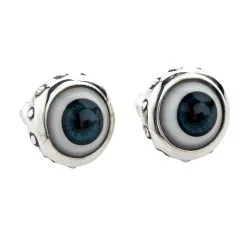 Bikerringshop Evil Eye Stud Earrings
