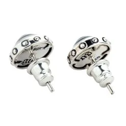 Bikerringshop Evil Eye Stud Earrings -Outlet Rings Store evil eye earrings 6